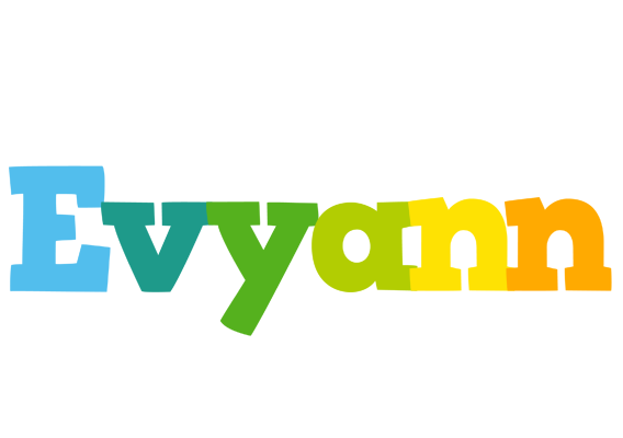 Evyann rainbows logo