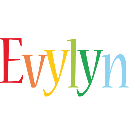 Evylyn birthday logo