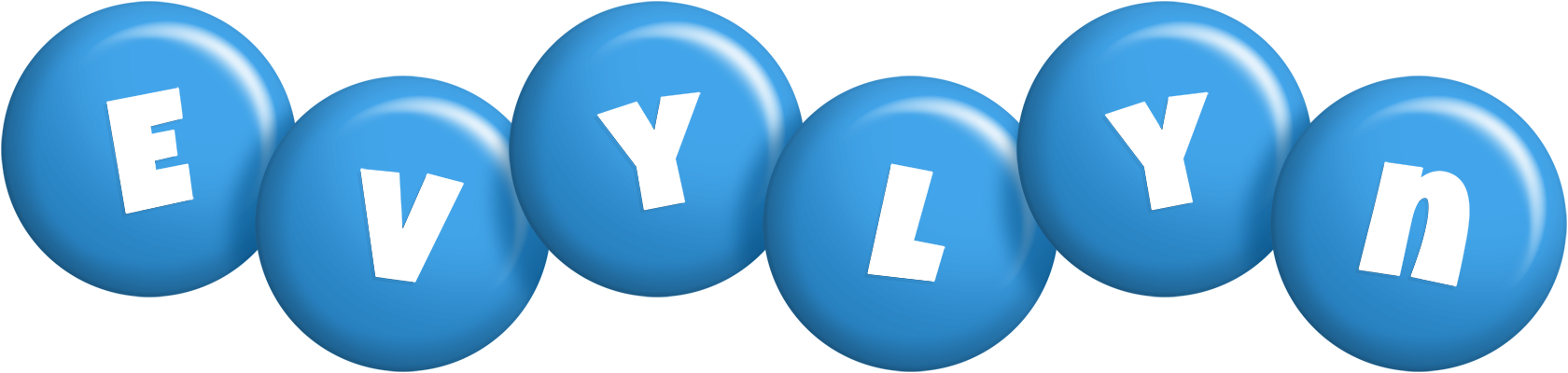 Evylyn candy-blue logo