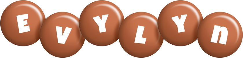 Evylyn candy-brown logo