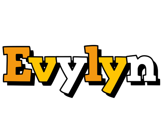 Evylyn cartoon logo