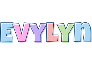 Evylyn pastel logo