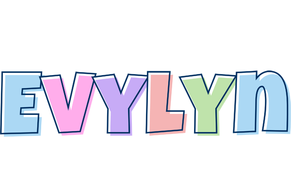 Evylyn pastel logo