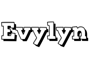 Evylyn snowing logo