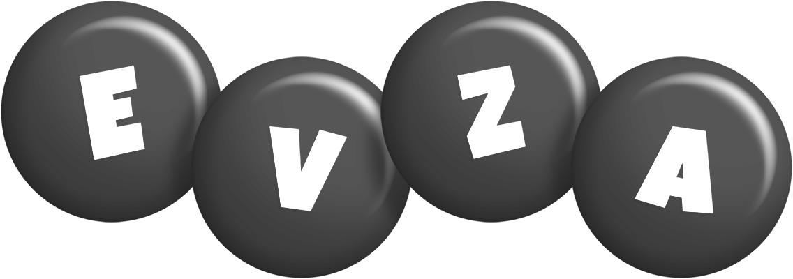 Evza candy-black logo