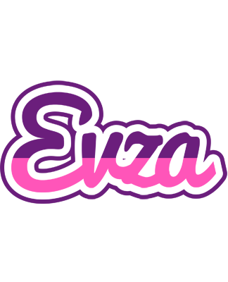Evza cheerful logo