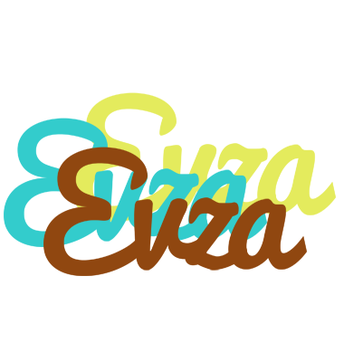 Evza cupcake logo
