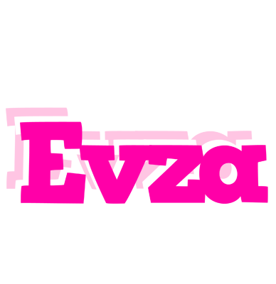 Evza dancing logo