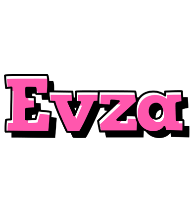 Evza girlish logo