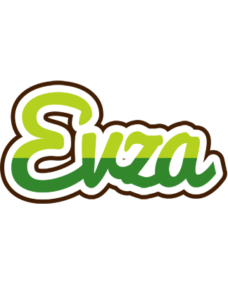 Evza golfing logo