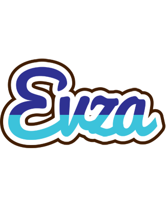 Evza raining logo