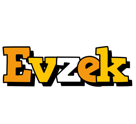 Evzek cartoon logo