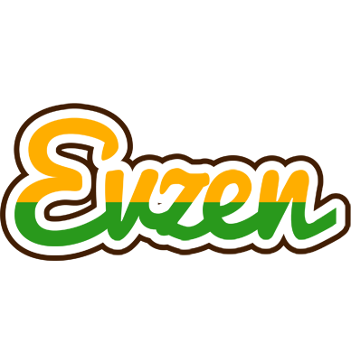 Evzen banana logo