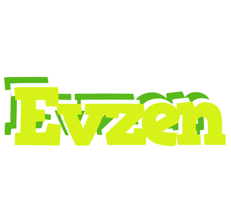 Evzen citrus logo