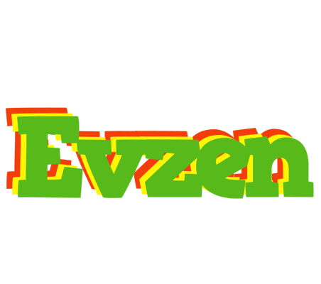 Evzen crocodile logo