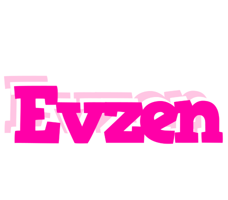 Evzen dancing logo