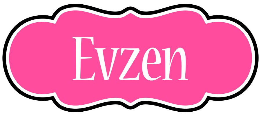 Evzen invitation logo