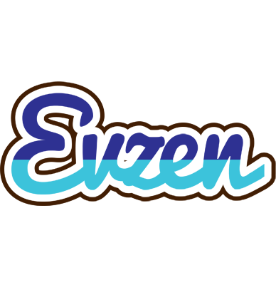 Evzen raining logo