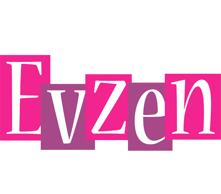 Evzen whine logo