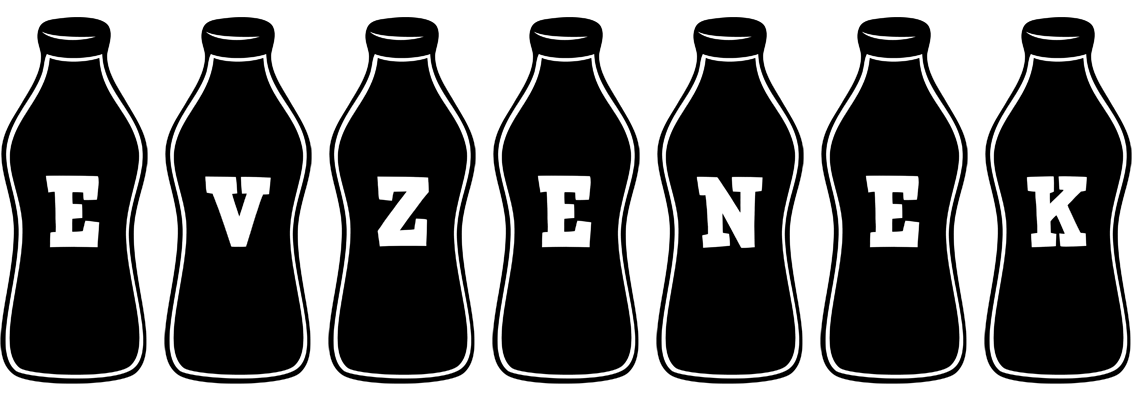 Evzenek bottle logo