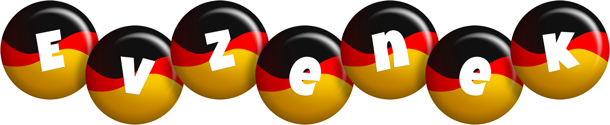 Evzenek german logo