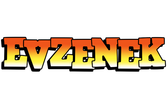 Evzenek sunset logo