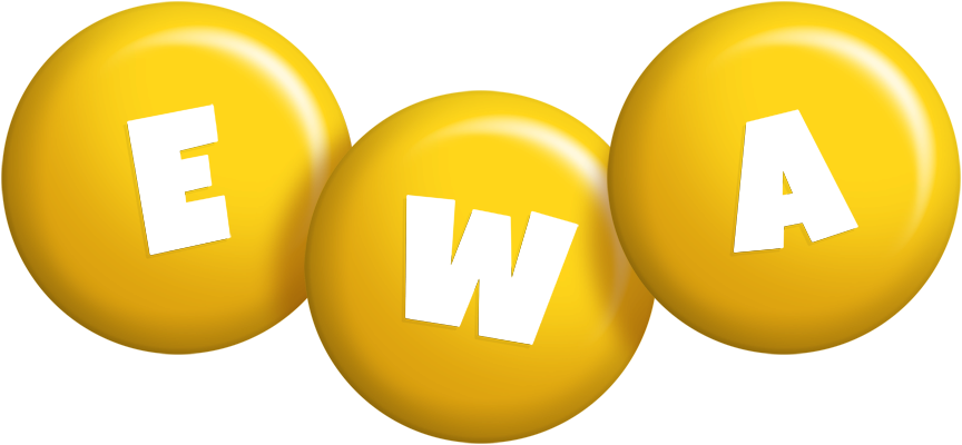 Ewa candy-yellow logo