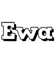 Ewa snowing logo