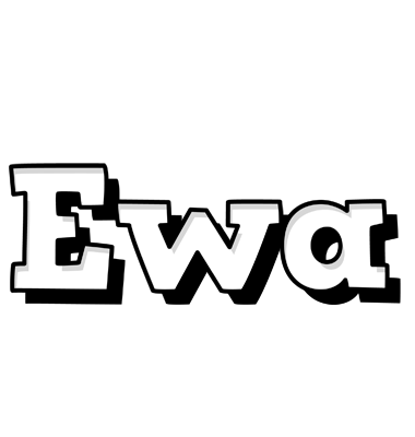 Ewa snowing logo