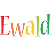 Ewald birthday logo