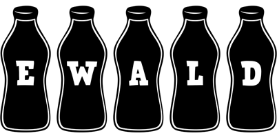 Ewald bottle logo