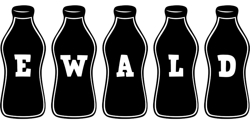 Ewald bottle logo