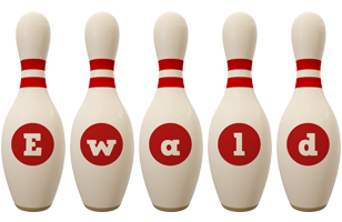 Ewald bowling-pin logo