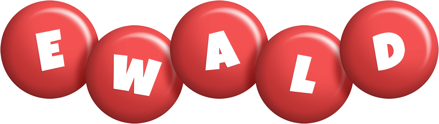 Ewald candy-red logo