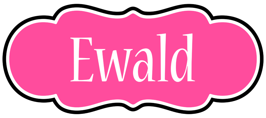 Ewald invitation logo