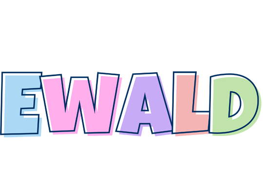 Ewald pastel logo