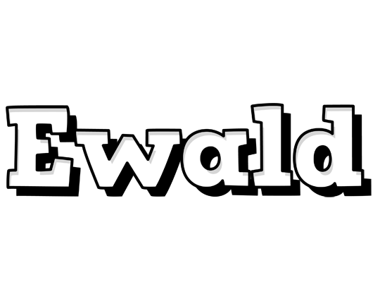 Ewald snowing logo