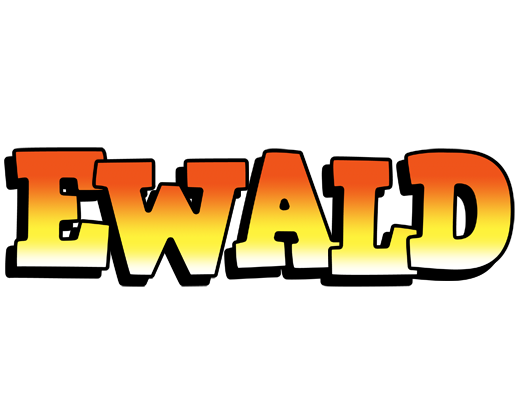 Ewald sunset logo