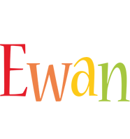 Ewan birthday logo