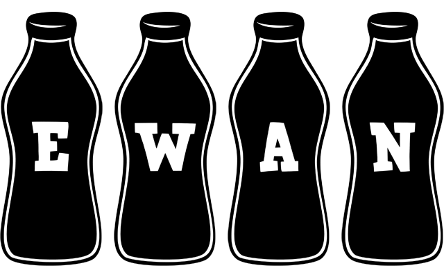 Ewan bottle logo