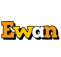 Ewan cartoon logo