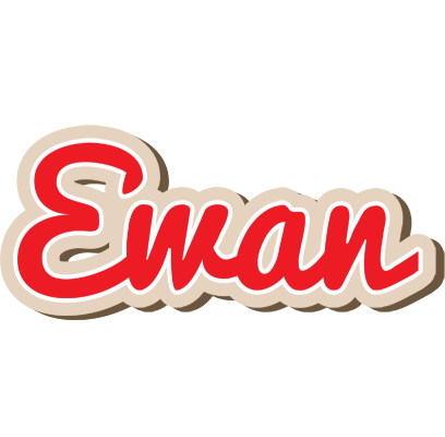 Ewan chocolate logo