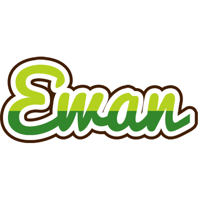Ewan golfing logo