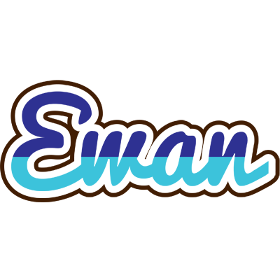 Ewan raining logo