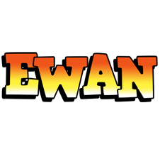 Ewan sunset logo