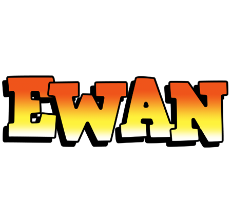 Ewan sunset logo