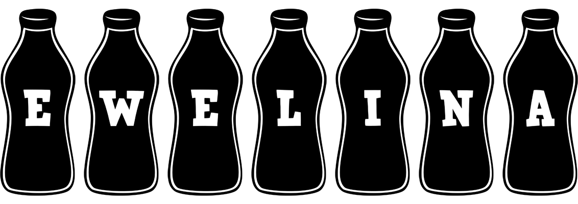 Ewelina bottle logo