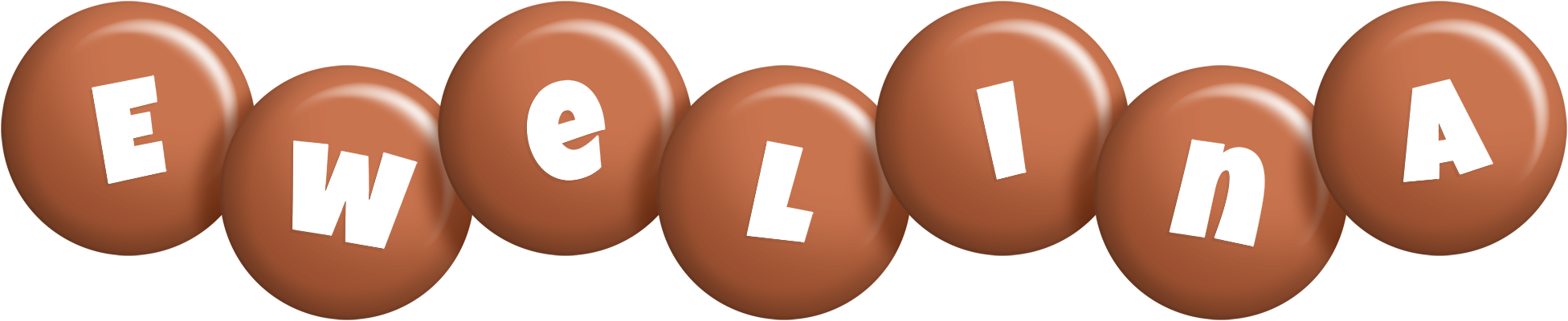 Ewelina candy-brown logo