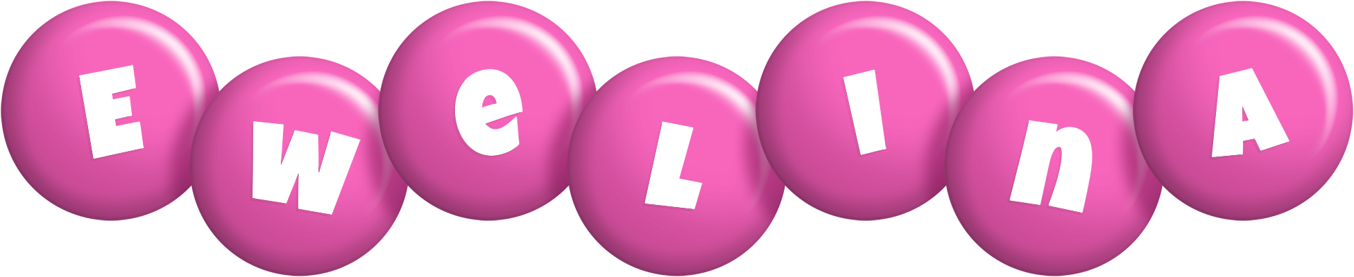 Ewelina candy-pink logo
