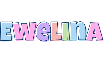 Ewelina pastel logo